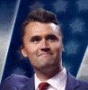 Animated portrait of Charlie Kirk